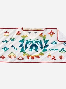 Lot of 2 Pendleton Hooded Baby Towels